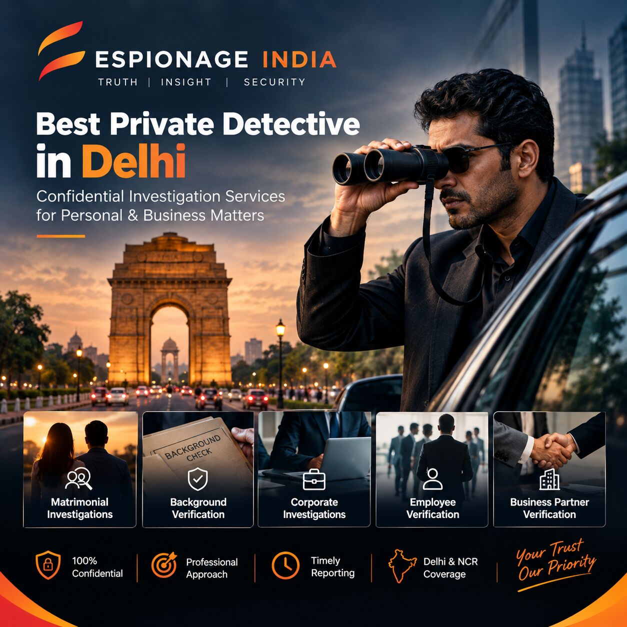 New Delhi, Legal, Best Private Detective In Delhi For Confidential Investigations
