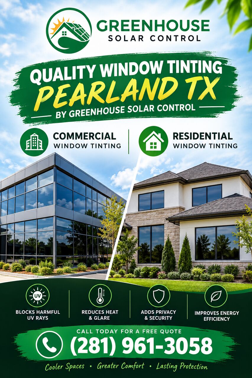 New York, Household, Quality Window Tinting Pearland TX By Greenhouse Solar Control