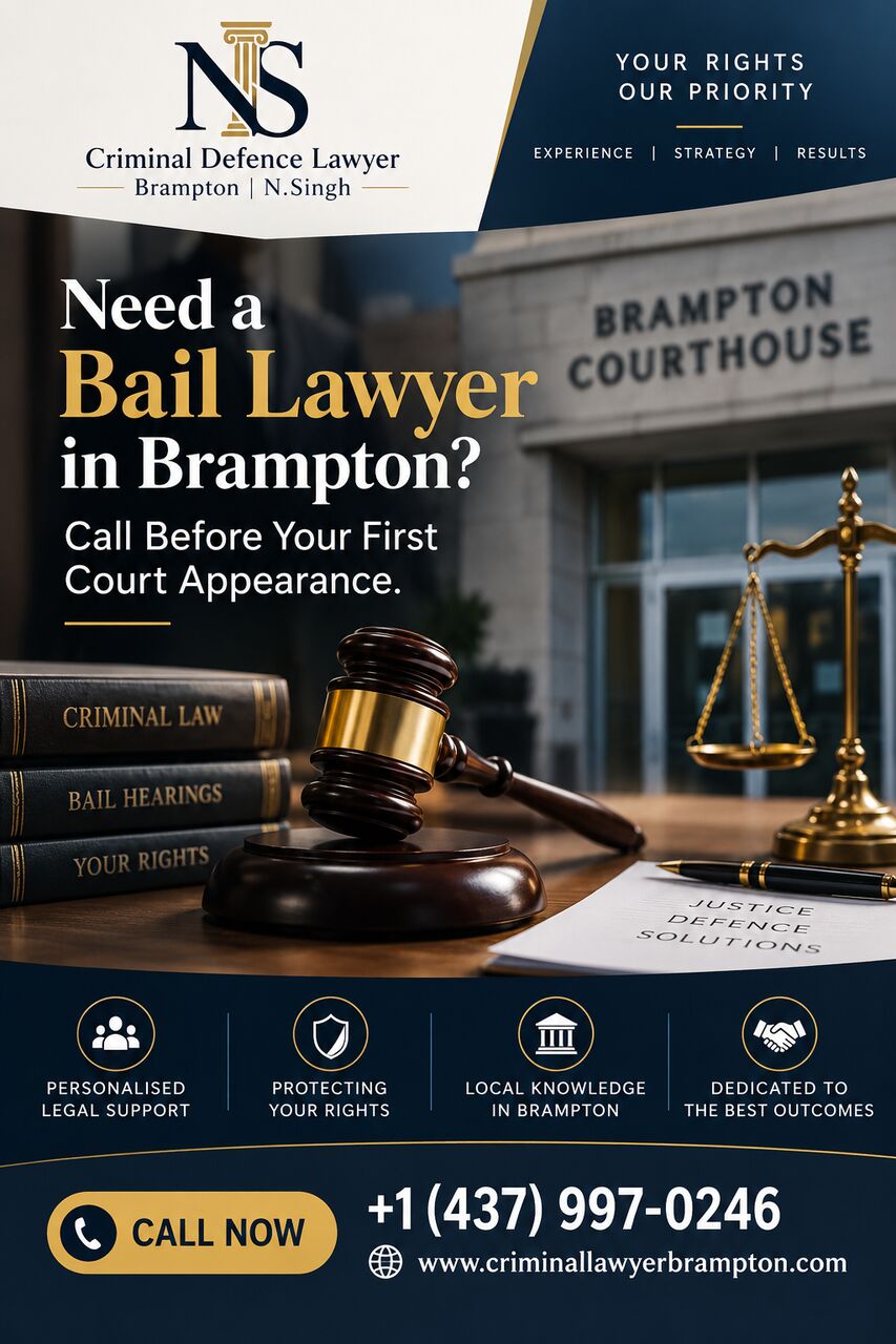 Brampton, Legal, Need A Bail Lawyer In Brampton? Call Before Your First Court Appearance