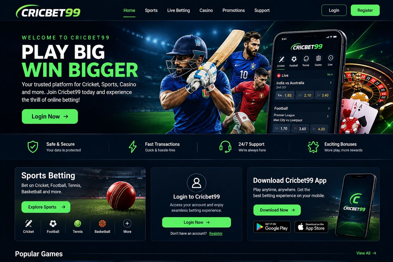 Jaipur, Business, Cricbet99 &ndash; Official Login & App Download | Cricbet99