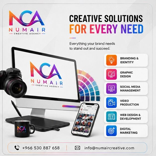 Riyadh, Creative, Your Business Deserves More Than Just A Logo. It Deserves Attention.