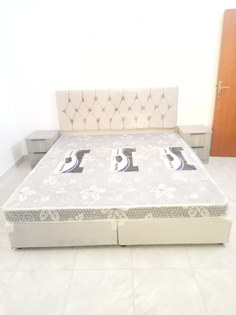 Jeddah, Furniture, SAR 1,  Double Bed With Mattress Available Brand New