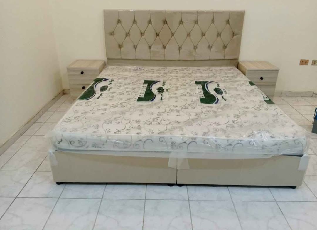 Jeddah, Furniture, SAR 1,  Double Bed With Mattress Available Brand New