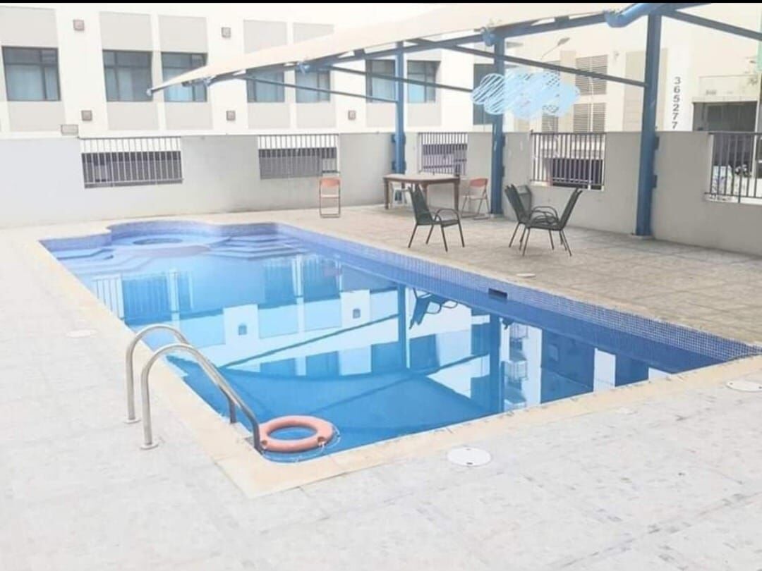 Juffair, Apartments, Flats, Houses & Villas, BHD 300/month,  Furnished,  2 BR,  Family Flat With Balcony And Closed Kitchen