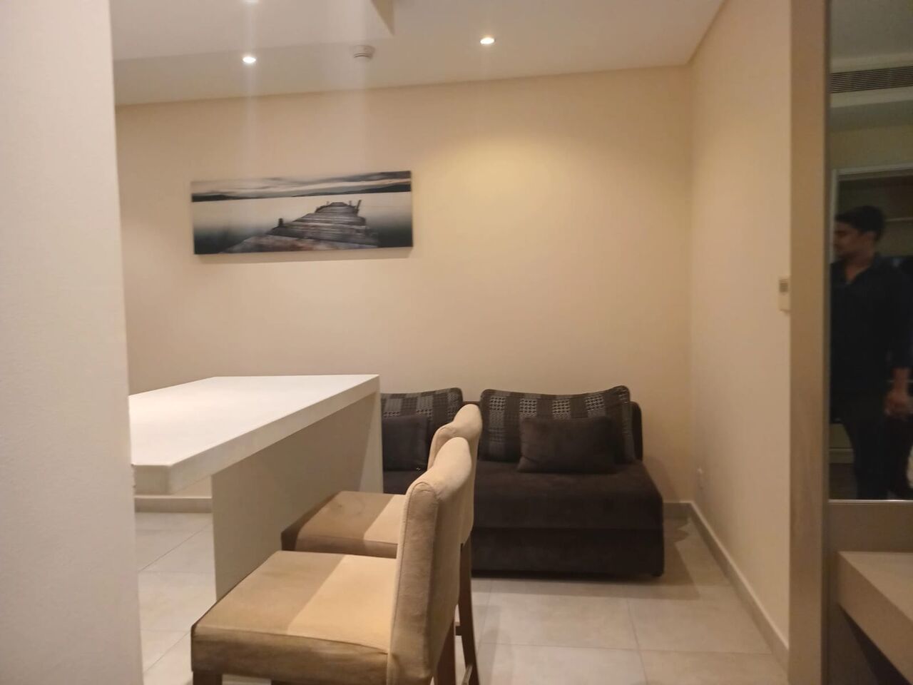 Juffair, Apartments, Flats, Houses & Villas, BHD 250/month,  Furnished,  Studio,  LUXURY Studio With Cinema