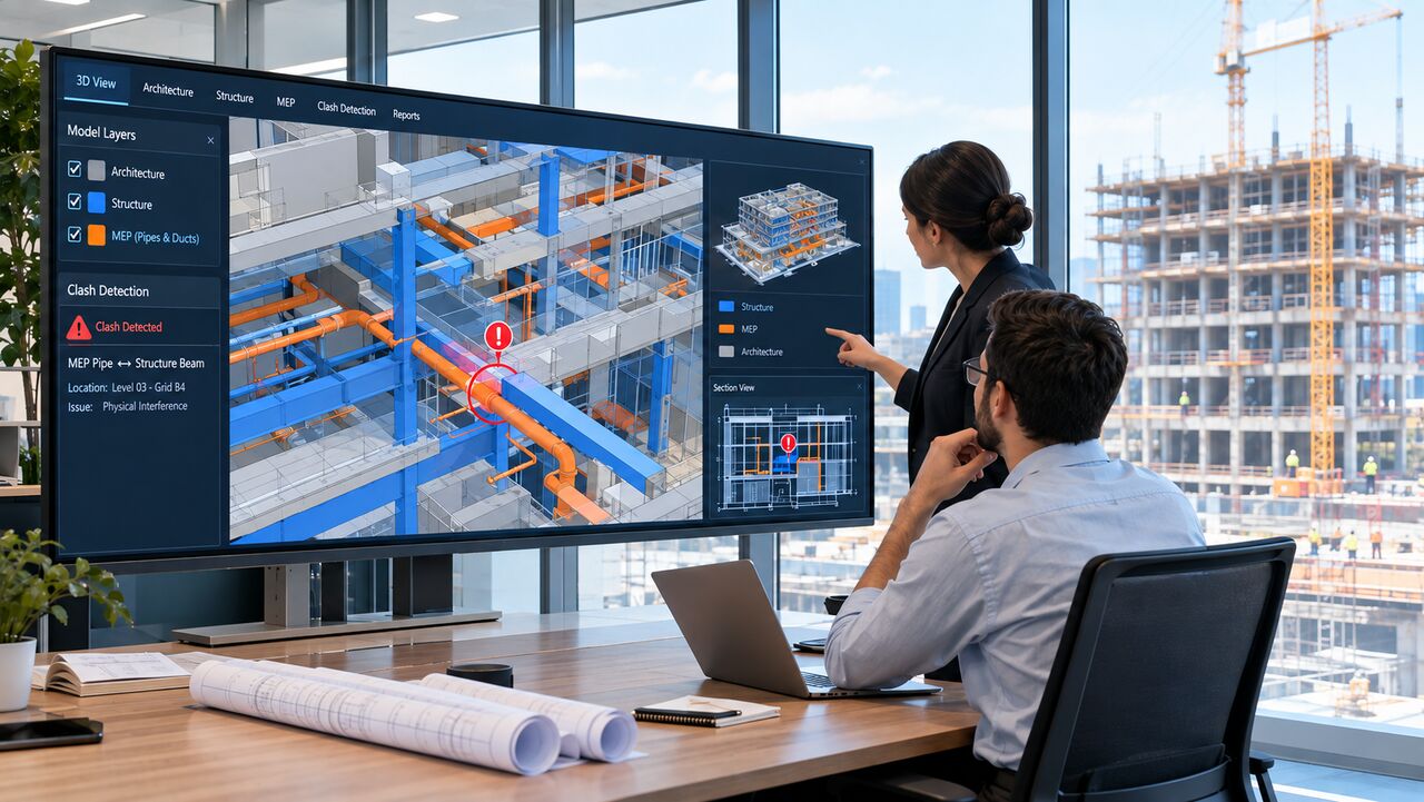 Melbourne, Business, Tired Of Clashes On-Site? Our BIM Services Catch Them First