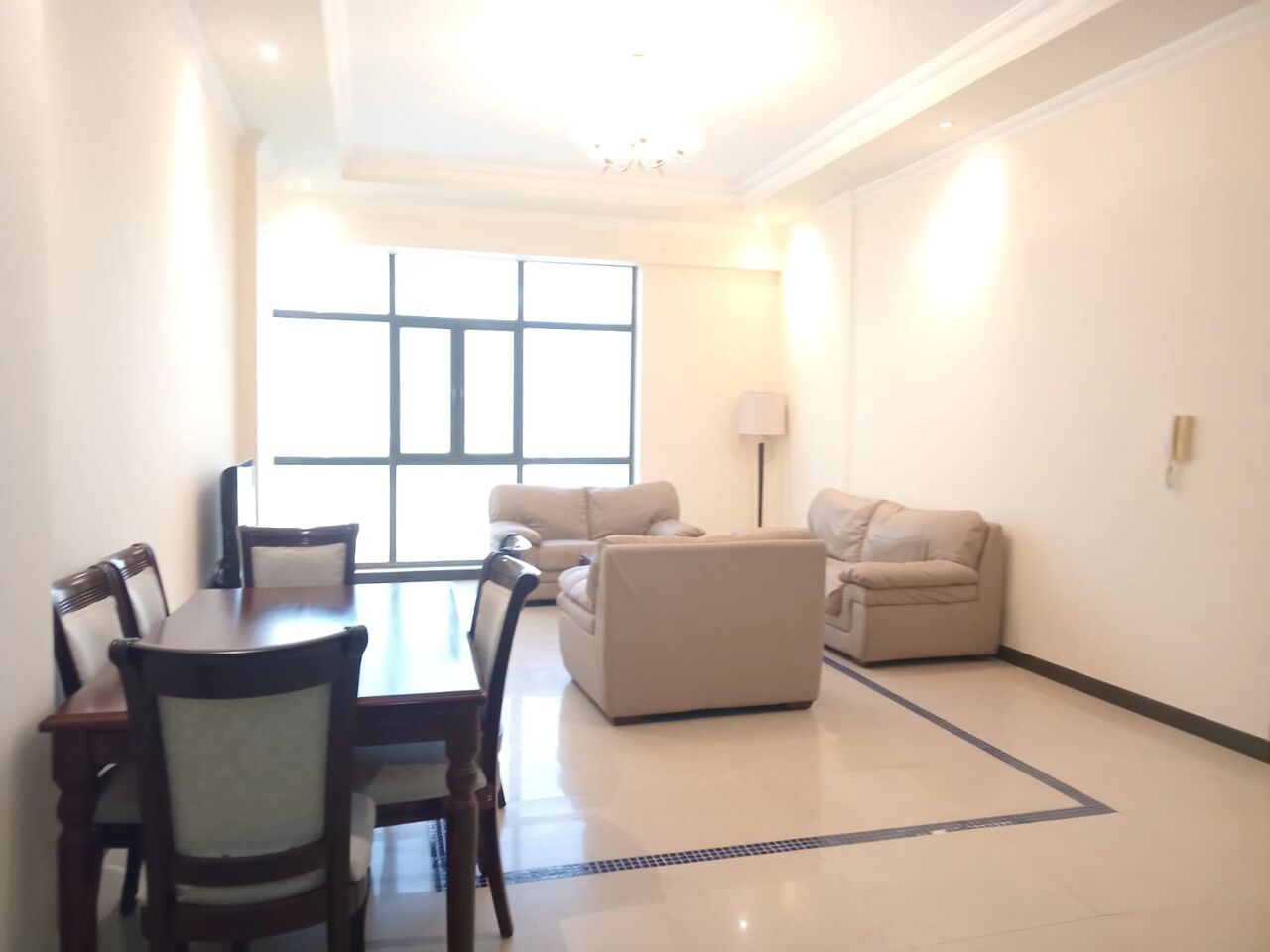 Juffair, Apartments, Flats, Houses & Villas, BHD 350/month,  Furnished,  3 BR,  Semifurnished With EWA