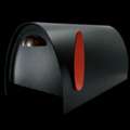 USD 340,  Mid-Century Modern Stainless Steel Post Mount Mailbox - Spira Mailbox