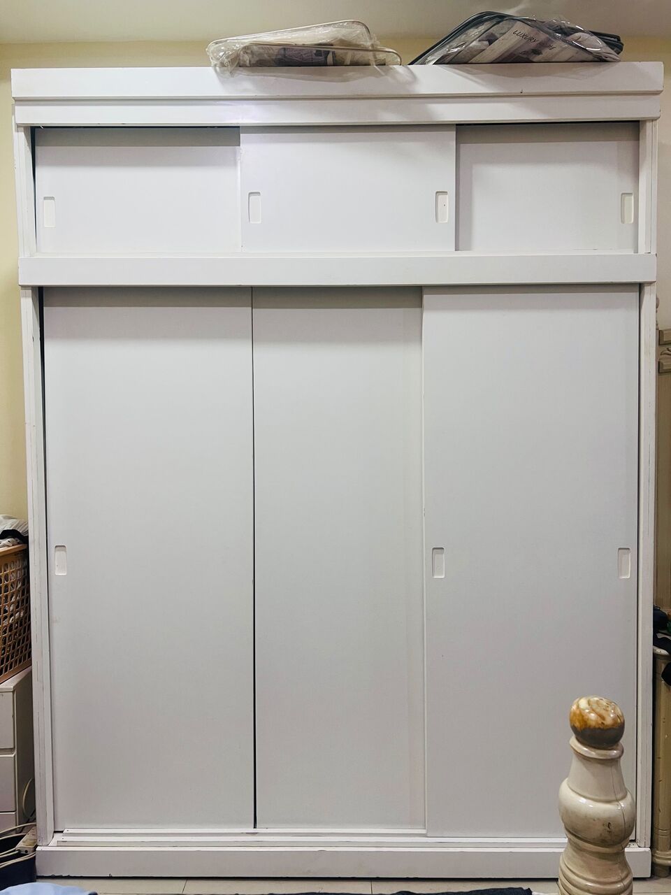 Tubli, Furniture, BHD 130,  Luxury White Bedroom Set For Sale &ndash; Complete Package
