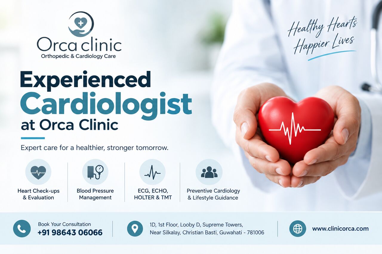 Mumbai, Health, Experienced Cardiologist At Orca Clinic | Trusted Heart Care In Guwahati