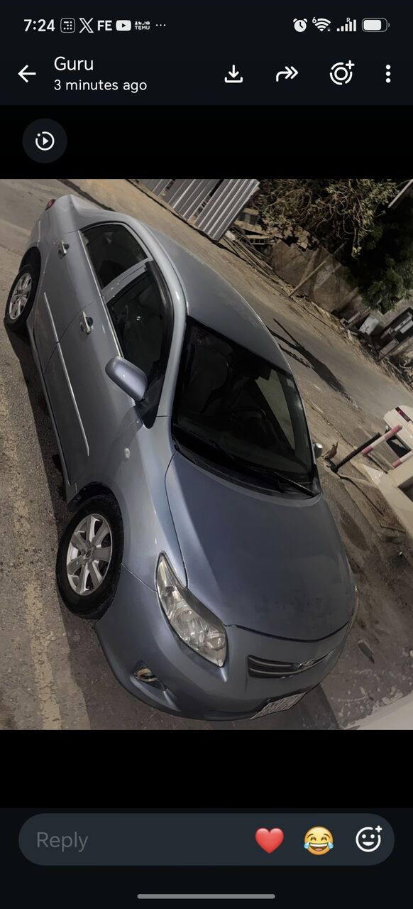 Rabigh, Vehicles, Cars & Trucks , SAR 19800,  Toyota Corolla,  2010,  Automatic,  223857 KM,    For Sale &mdash; Silver Color