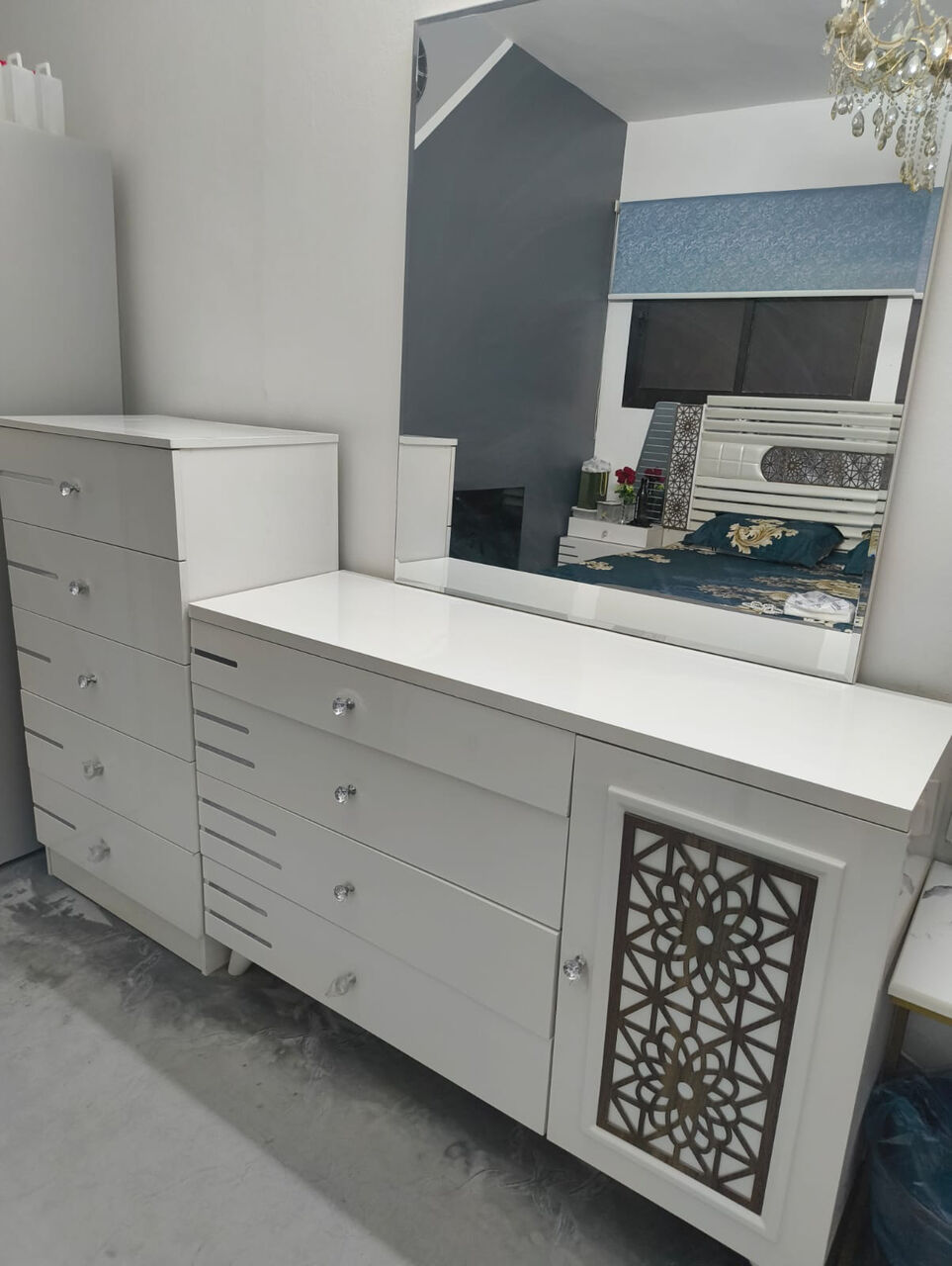 Al Sulaimaniah Al Sharqiyah, Furniture, SAR 4100,  For Sale &ndash; Bedroom Set + 2 Window ACs (Riyadh)