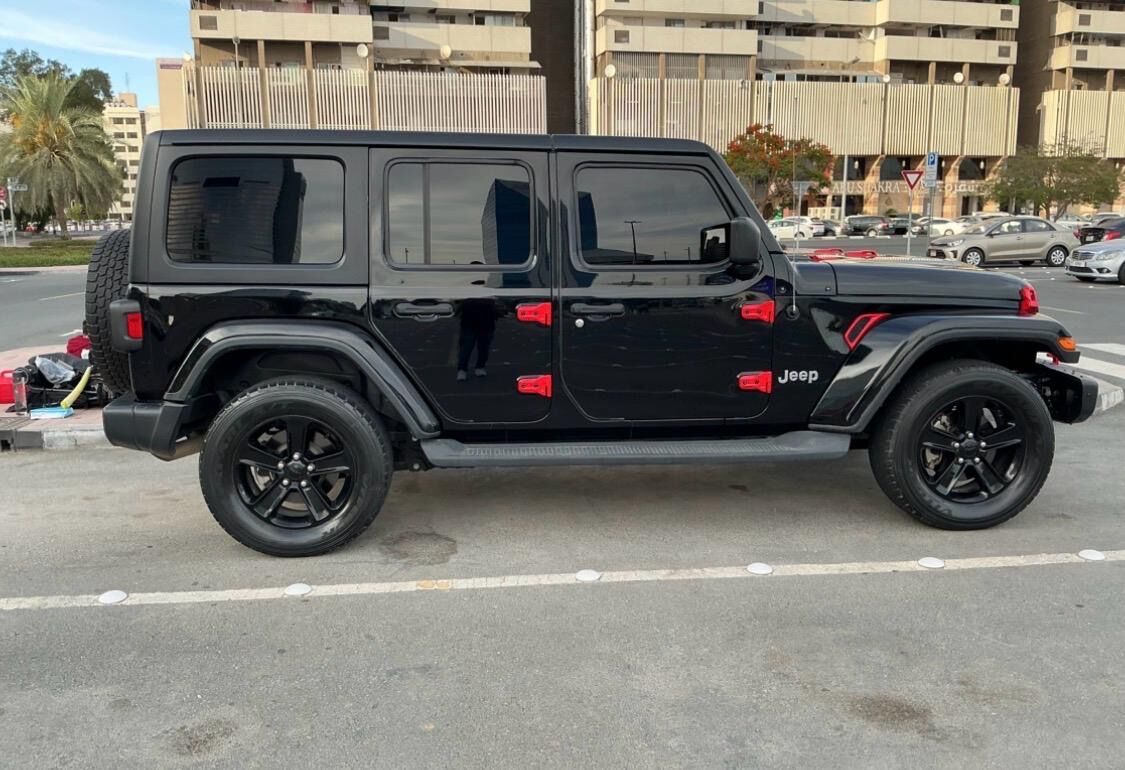 Dubai, Vehicles, Cars & Trucks , AED 85000,  Jeep Wrangler Sahara,  2021,  Automatic,  146000 KM,