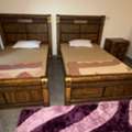 BHD 100,  2 Single Bed, 2 Double Bed Set For Sale