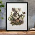 AUD 55, Trio Of Koalas Wooden Puzzle