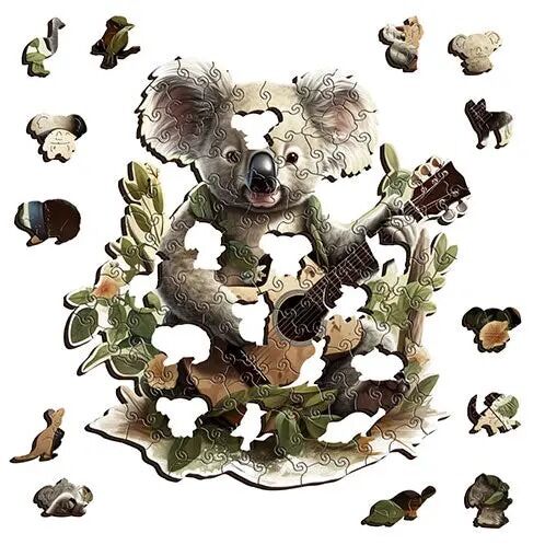 Sydney, Baby & Kid Stuff, AUD 55,  Trio Of Koalas Wooden Puzzle