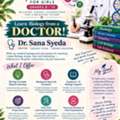 SAR 1,  Biology Tuition For Girls - Grade 8 - 12 - Dr. Sana Syeda