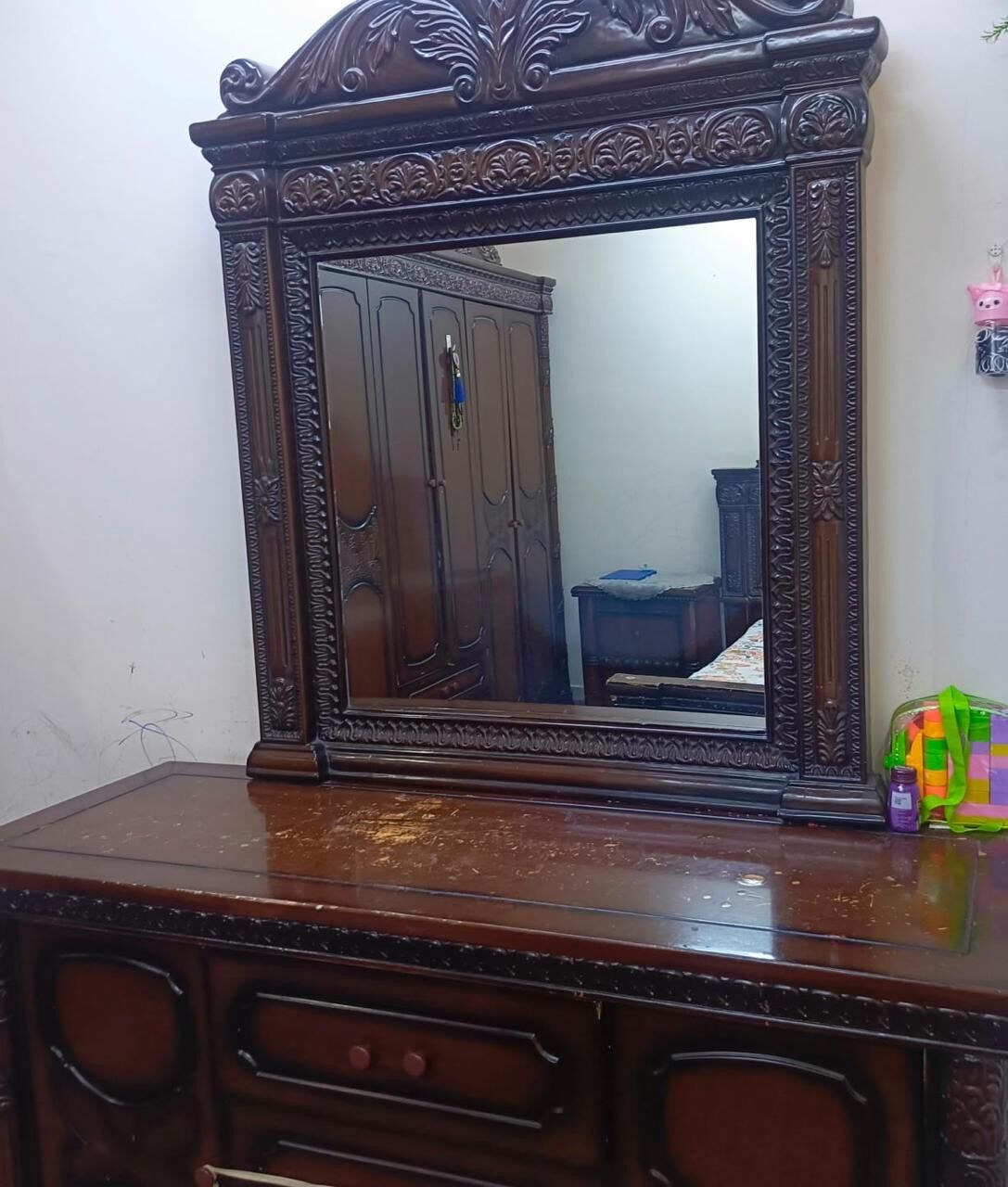 Jeddah, Furniture, SAR 1200,  Bedroom Set For Sale - Good Condition