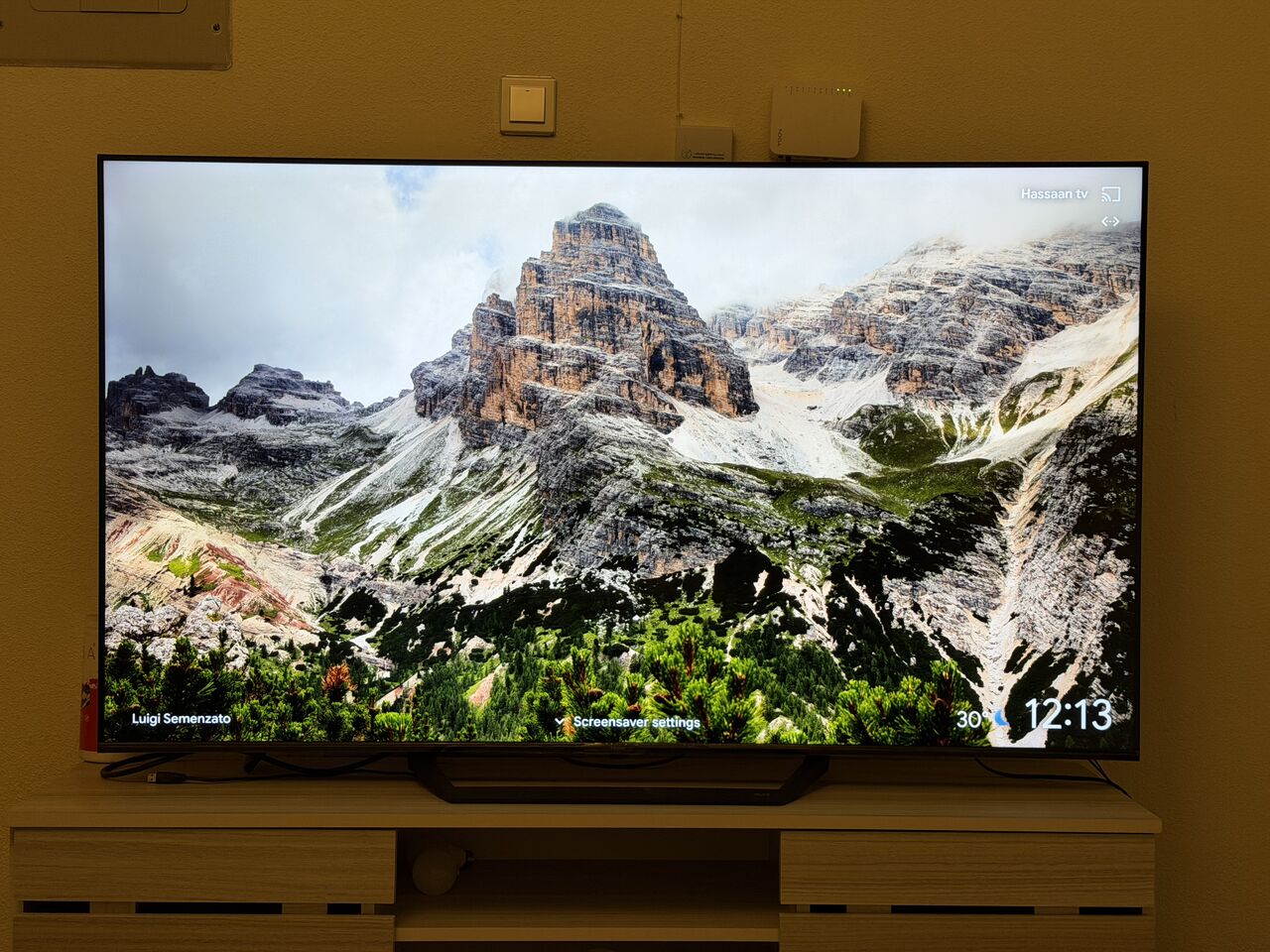 Thuqbah, Electronics, SAR 1400,  6 Months Used New Haier 65 Inch 4k Qled Smart Tv With 120Hz Gaming