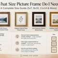 Picture Frame Size Guide: 5x7, 8x10, 11x14 & More