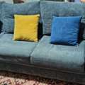 SAR 1200,  Sofa Set 7 Seater Blue Colour