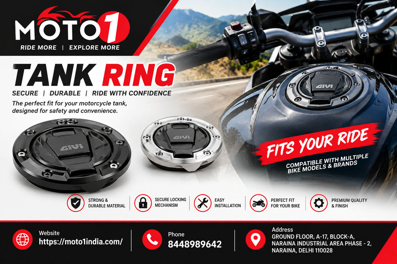 New Delhi, Automotive, Tank Ring For Motorcycles &ndash; Secure, Durable & Convenient