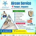 SGD 25,  Aircon Servicing Punggol