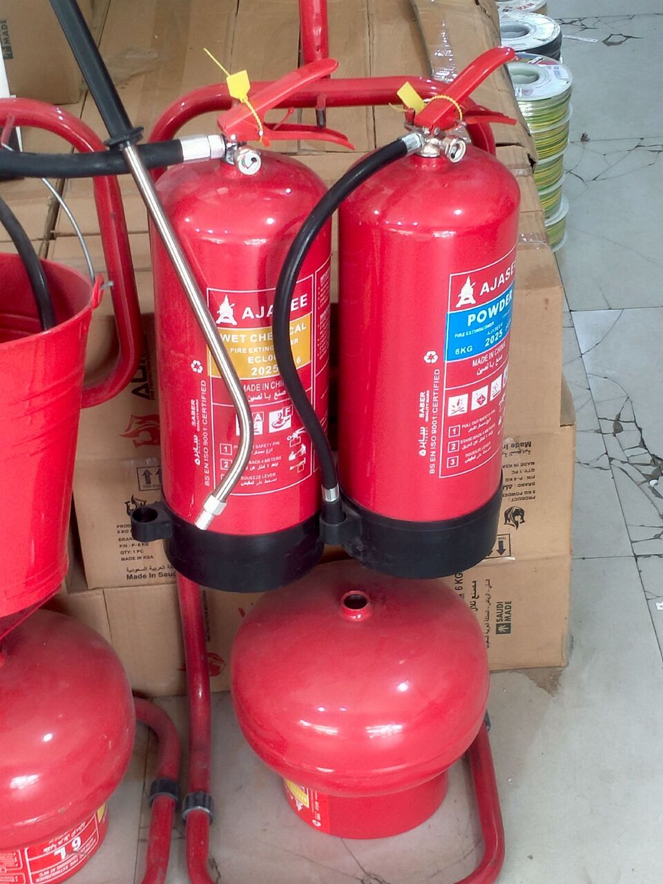 Riyadh, Materials, SAR 1,  Fire Safety Equipment.