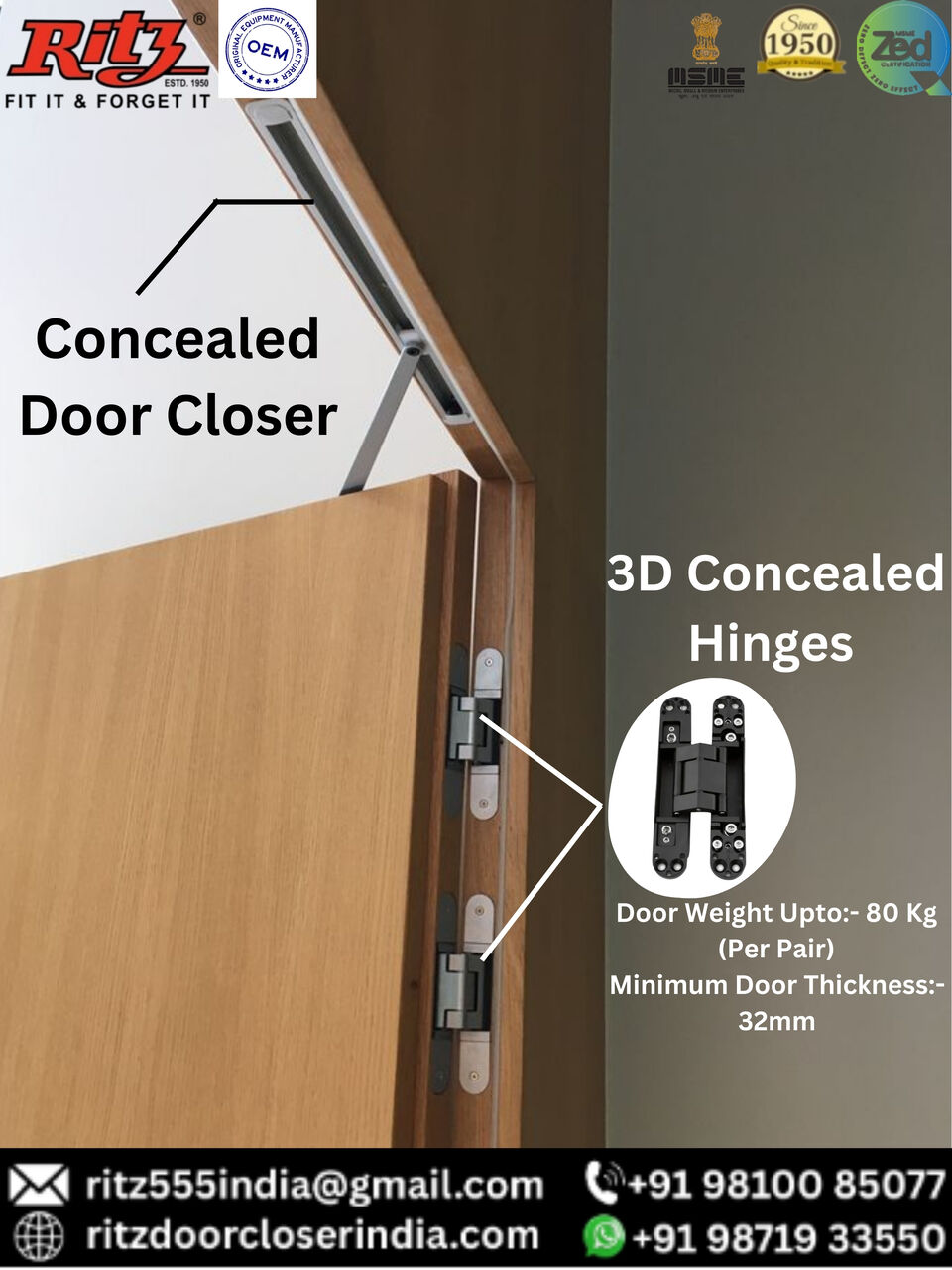 Mumbai, Heavy Equipment, Concealed Door Closers