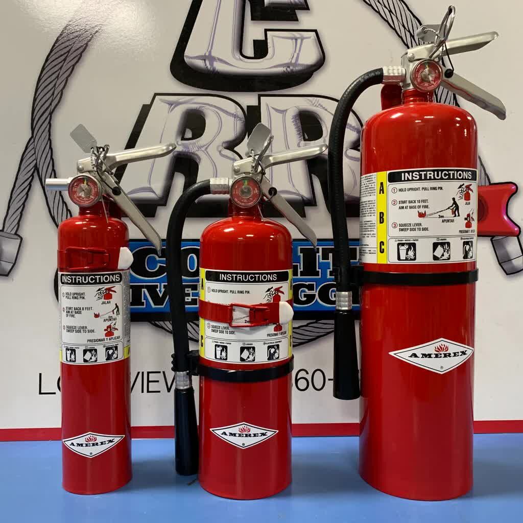 Dammam, Wholesale Products, UL Listed, Amerex, Ansul, Badger, 10 LBS, Aramco Approved Fire Extinguishers - Bulk Stock