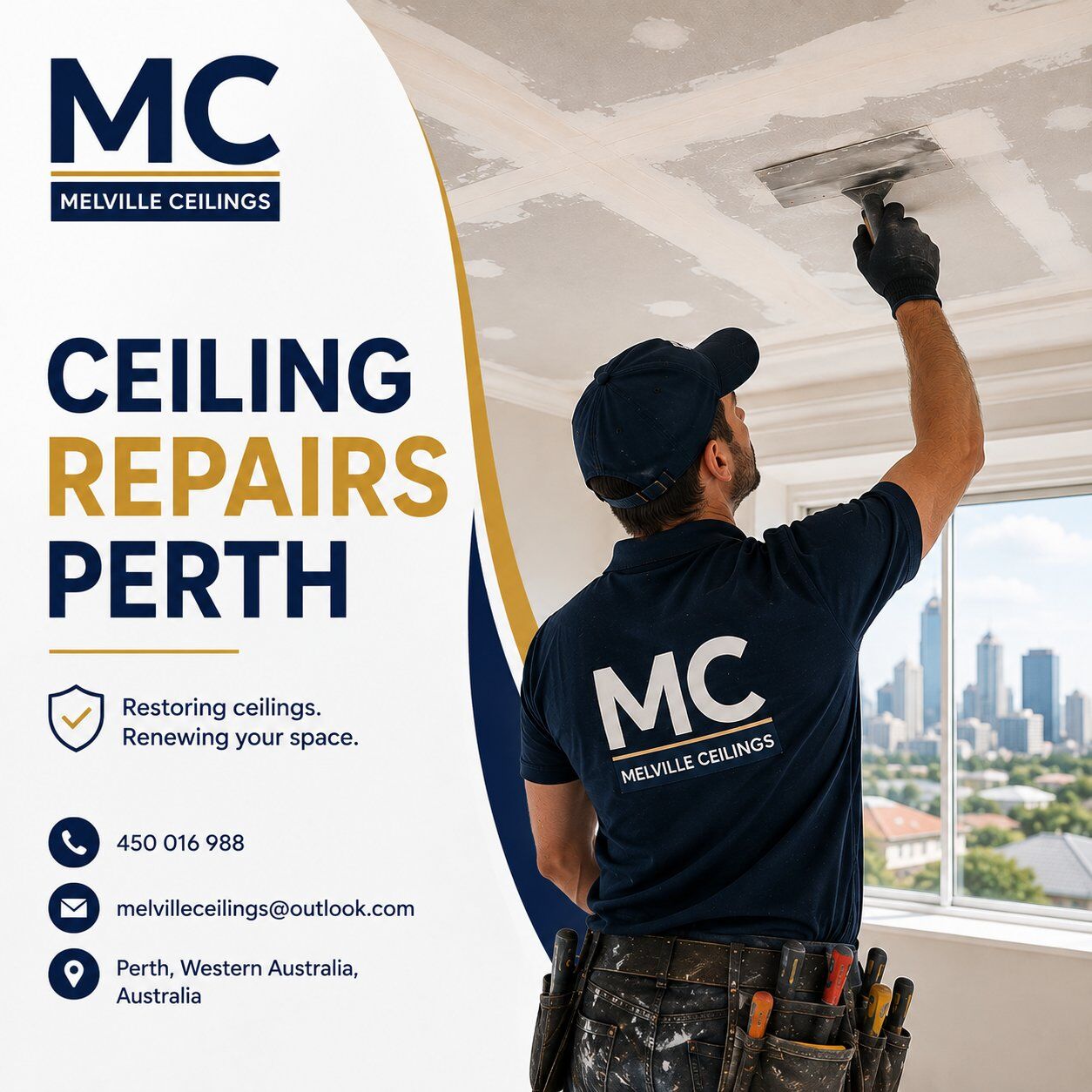Perth, Construction, Ceiling Repairs Perth For Cracked, Sagging And Damaged Ceilings