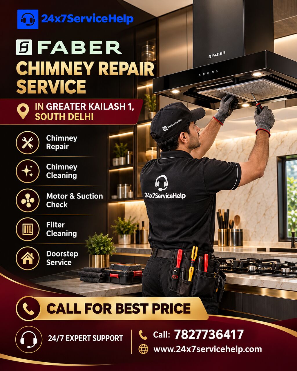 New Delhi, Appliance Repair, Faber Chimney Repair Service In Greater Kailash 2 South Delhi &ndash; Reliable Repair And Mainte