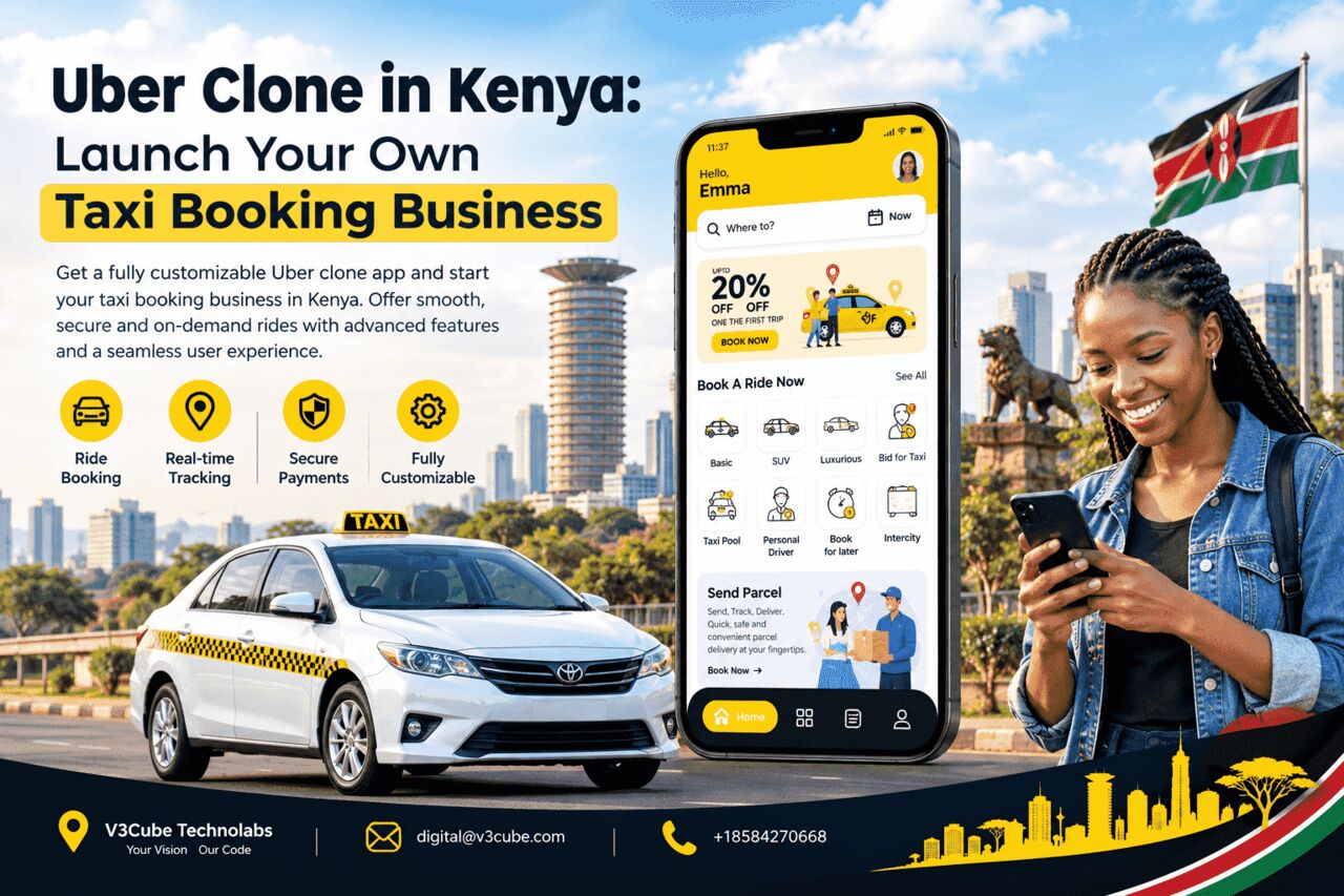 Duba, Software Development, Uber Clone In Kenya: Launch Your Own Taxi Booking Business