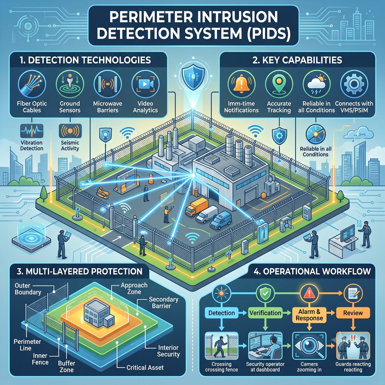 Dubai, Technical, Implementing A Perimeter Intrusion Detection System In UAE