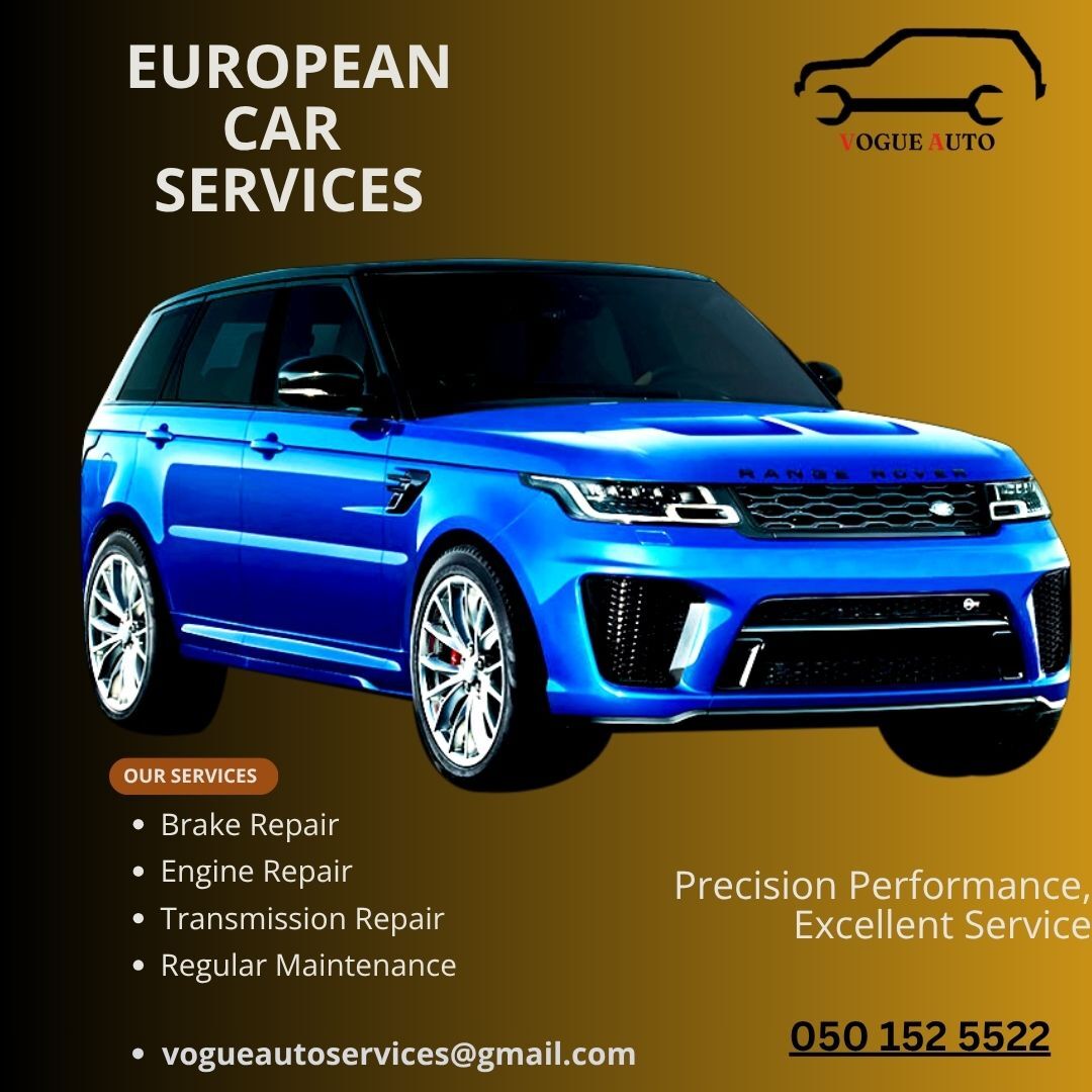 Dubai, Automotive, EUROPEAN CAR SERVICES At Vogue Auto Services