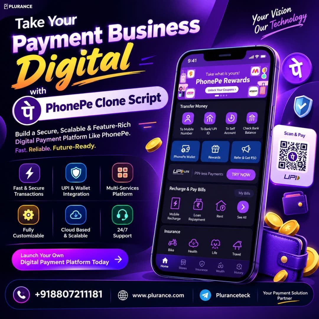 Mumbai, Software Development, Take Your Payment Business Digital With PhonePe Clone Script