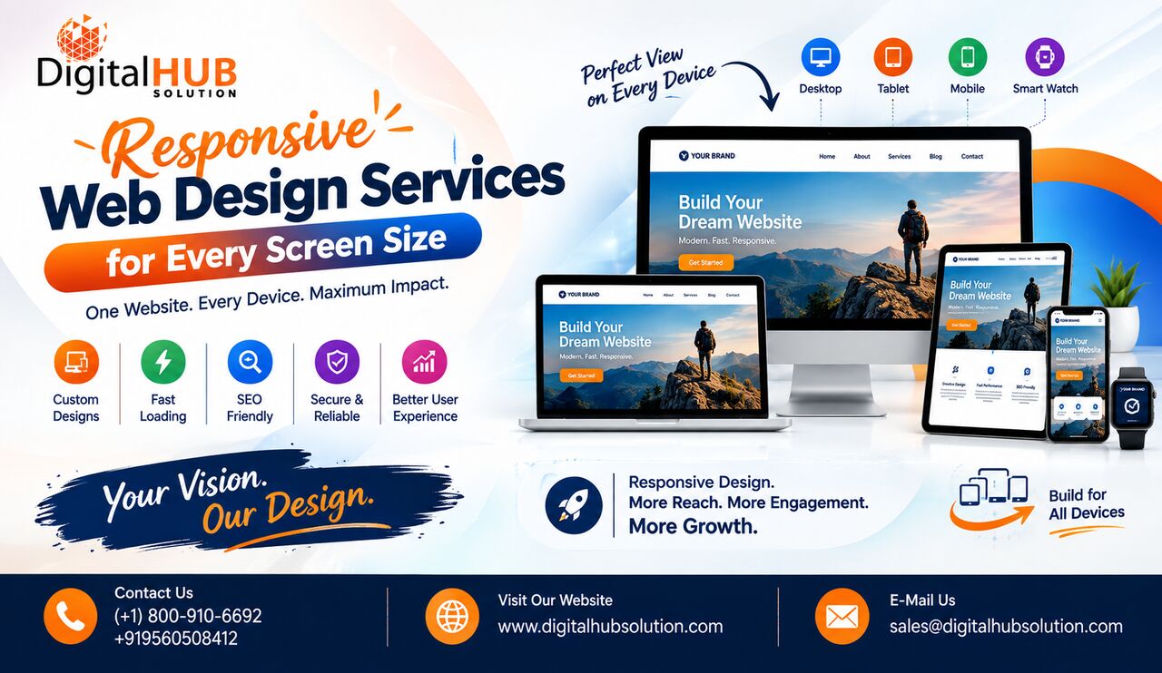 New York, Business, Responsive Web Design Services For Every Screen Size