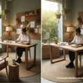 AUD 440,  Inspired By Ken Oak Desk &ndash; Timeless Australian Craftsmanship