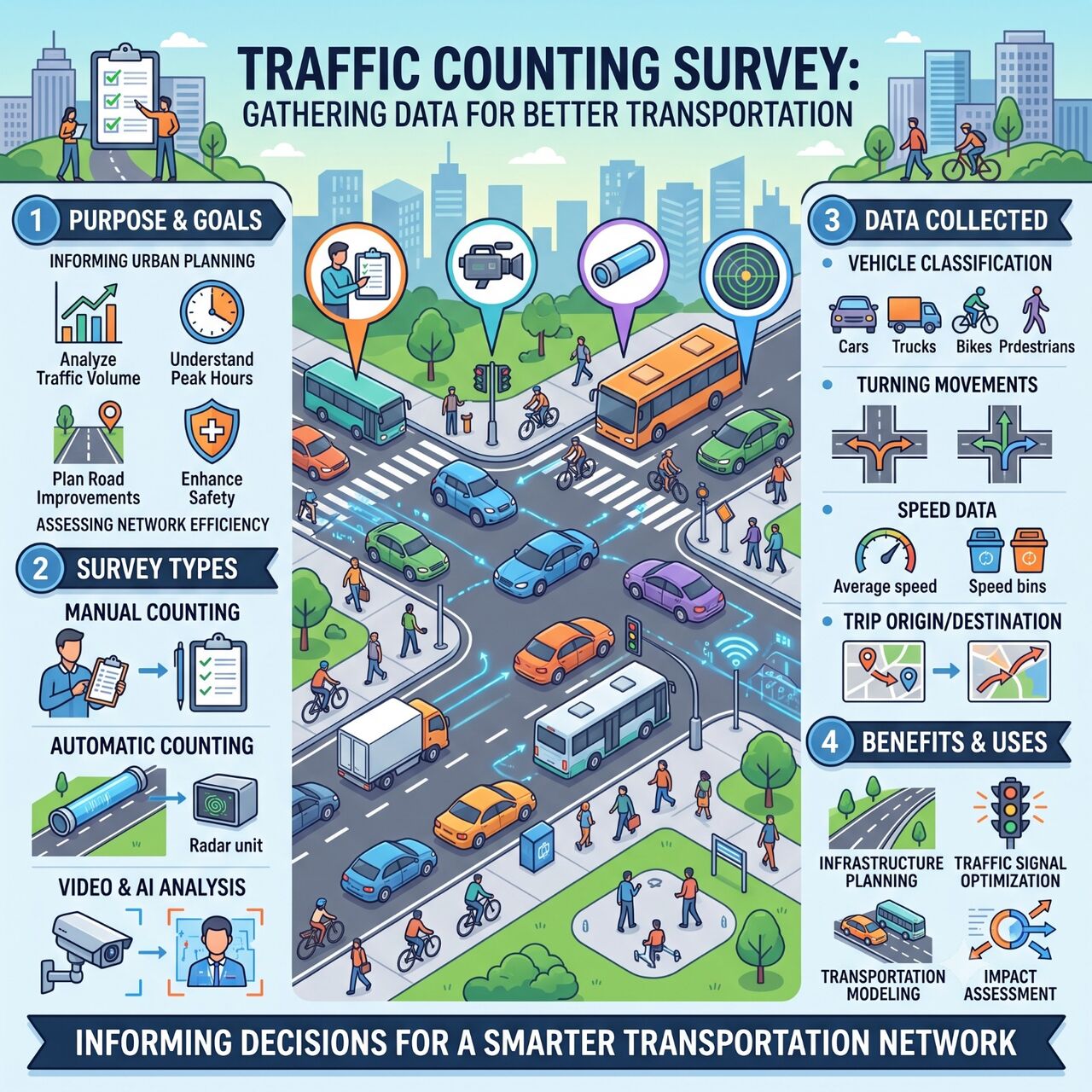 Dubai, Technical, Building A Connected UAE: Traffic Counting Efforts