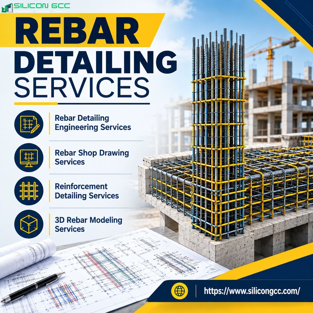 Dubai, Creative, Rebar Detailing Services In Dubai, UAE