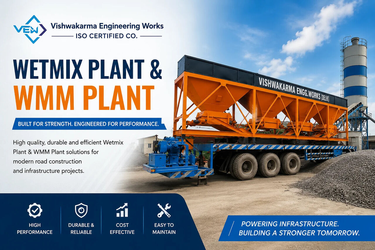 New Delhi, Industrial Machinery, WMM Plant Manufacturer In India &ndash; Vishwakarma Engineering Works