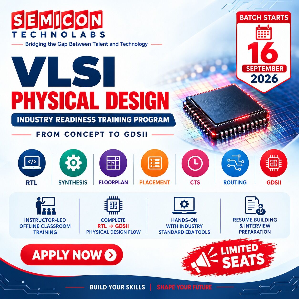 Bangalore, Lessons Offered, Semiconductor Design Training For Fresh Graduates | Semicon