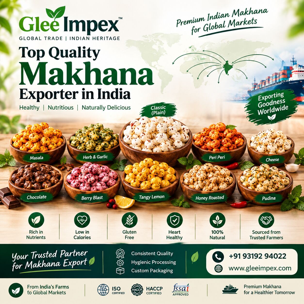 Mumbai, General, Premium Makhana Exporter In India