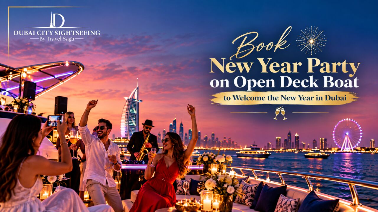 Dubai, Travel, Book New Year Party On Open Deck Boat To Welcome The New Year In Dubai