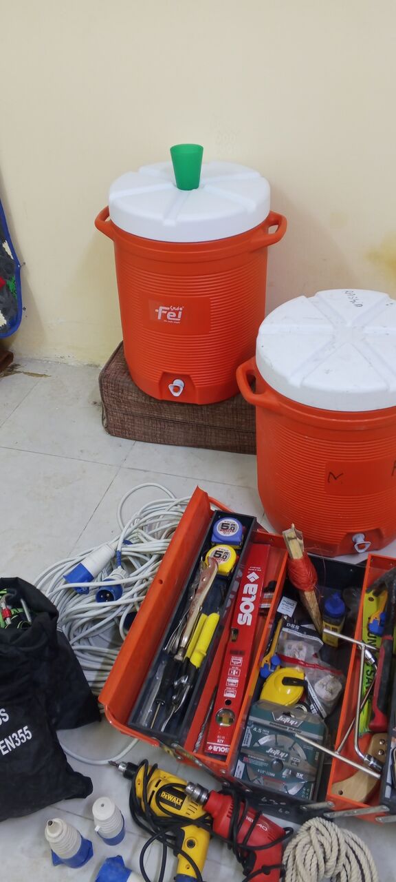 Dammam, Materials, SAR 800,  Water Cooler 40 Ltr With Tool Box - Complete Package For Contractor And Technician