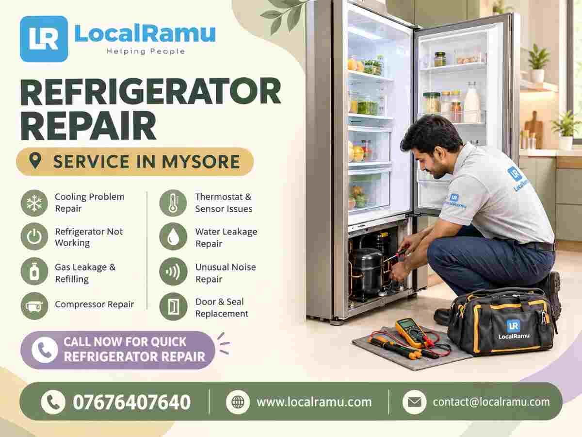Bangalore, Appliance Repair, Professional Refrigerator Repair Service In Mysore LocalRamu