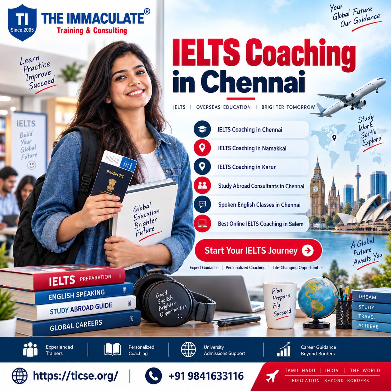 Chennai, Training, IELTS Coaching & Study Abroad Consultants In Tamil Nadu