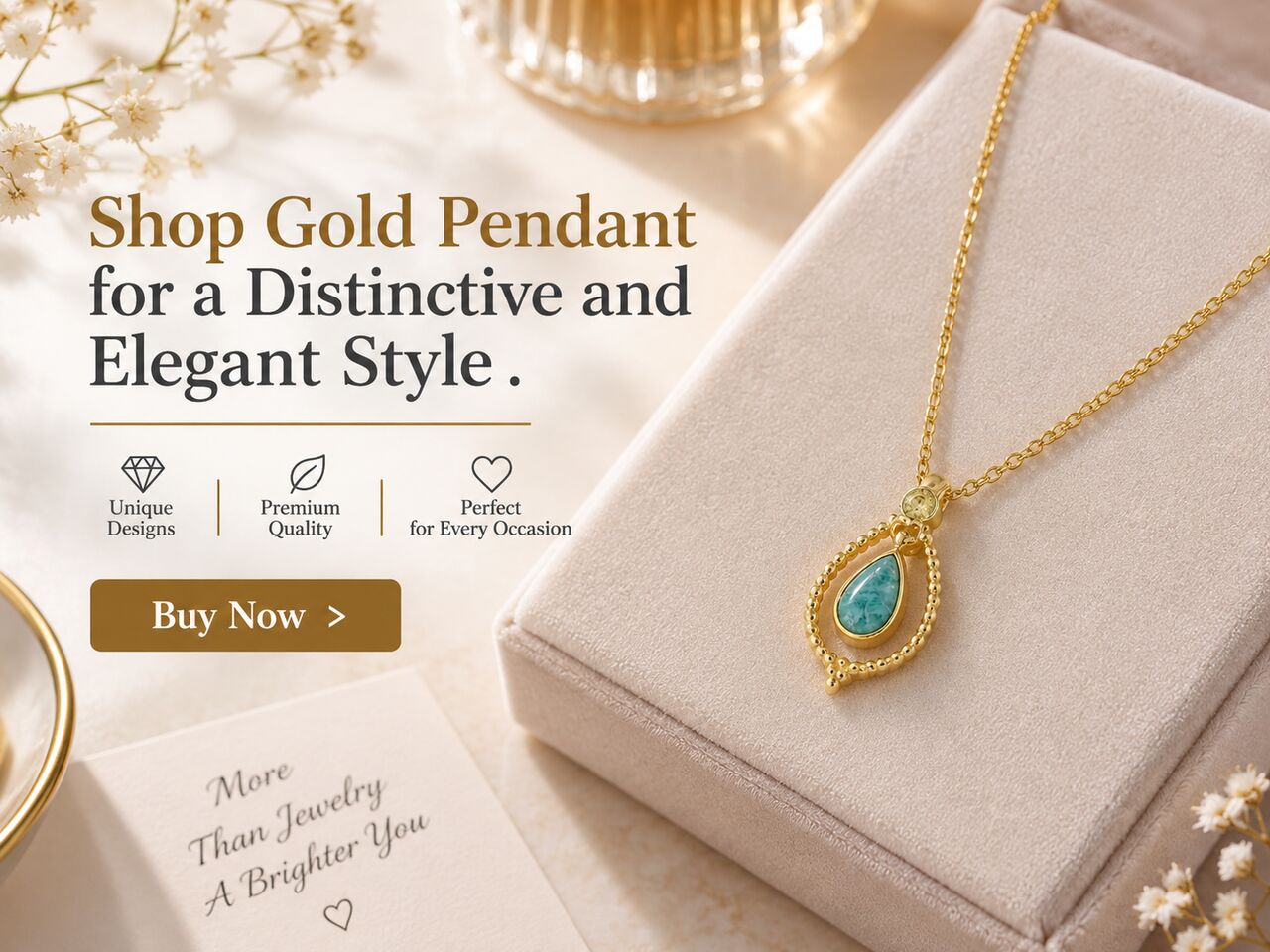 Jaipur, Jewelry, INR 4900,  Buy Now Shop Gold Pendant For A Distinctive And Elegant Style