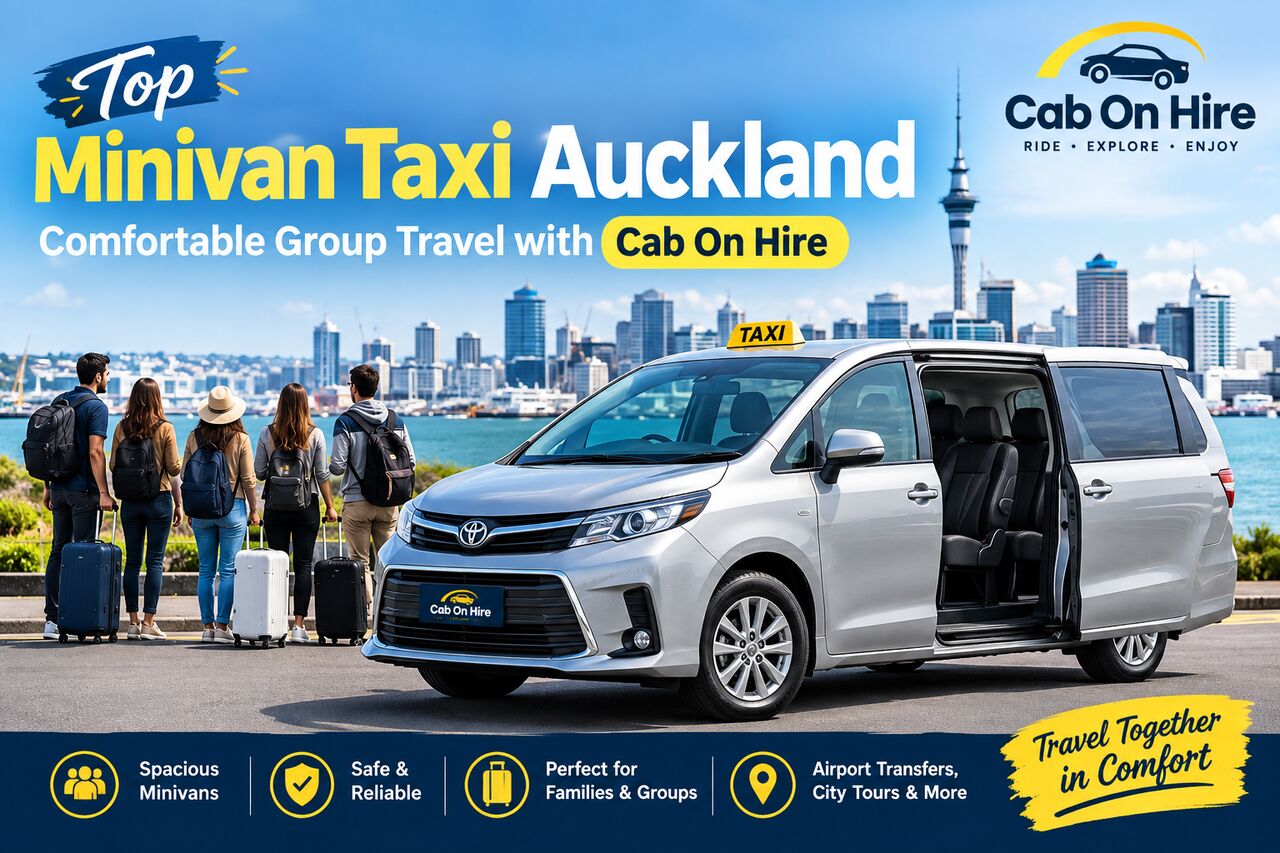 Auckland, Travel, Top Minivan Taxi Auckland &ndash; Comfortable Group Travel With Cab On Hire