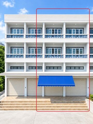 Bangkok, Villas, THB 8998,  20 Sq. Feet,  อาคารพาณิชย์ 4 ชั้น 2คูหา 4นอน 3 น้ำ 20ตร.ว.280 ต